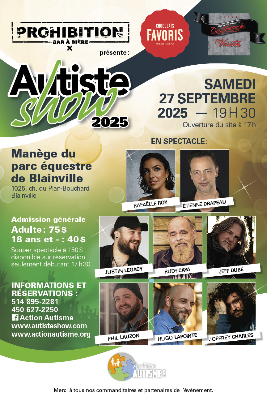 poster Autiste Show 2024